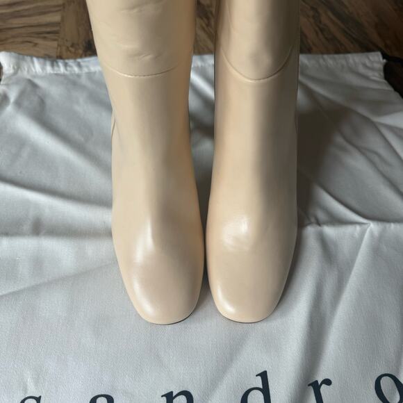 Sandro Paris Boots in Ecru - Picture 5 of 9